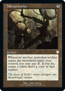 Mirrorworks (Retro Frame) (149) (Commander: The Brothers' War)