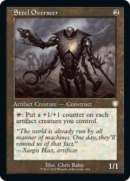 Steel Overseer (Retro Frame) (164) (Commander: The Brothers' War)