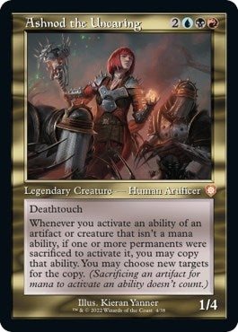 Ashnod the Uncaring (Retro Frame) (4) (Commander: The Brothers' War)