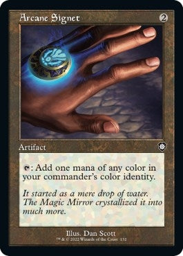 Arcane Signet (Retro Frame) (132) (Commander: The Brothers' War)