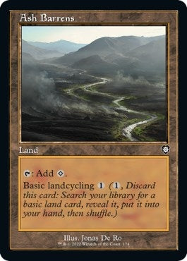 Ash Barrens (Retro Frame) (174) (Commander: The Brothers' War)