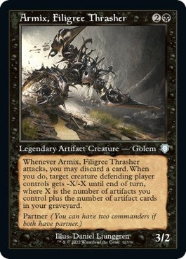 Armix, Filigree Thrasher (Retro Frame) (103) (Commander: The Brothers' War)