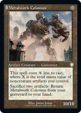 Metalwork Colossus (Retro Frame) (147) (Commander: The Brothers' War)