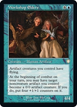 Workshop Elders (Retro Frame) (102) (Commander: The Brothers' War)