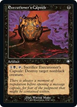 Executioner's Capsule (Retro Frame) (104) (Commander: The Brothers' War)