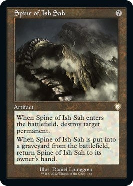 Spine of Ish Sah (Retro Frame) (162) (Commander: The Brothers' War)