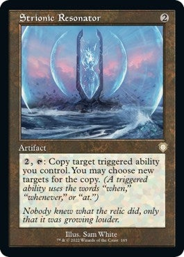 Strionic Resonator (Retro Frame) (165) (Commander: The Brothers' War)