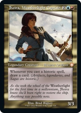 Jhoira, Weatherlight Captain (Retro Frame) (126) (Commander: The Brothers' War)