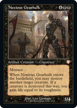 Noxious Gearhulk (Retro Frame) (110) (Commander: The Brothers' War)