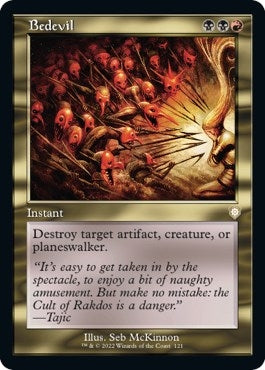 Bedevil (Retro Frame) (121) (Commander: The Brothers' War)