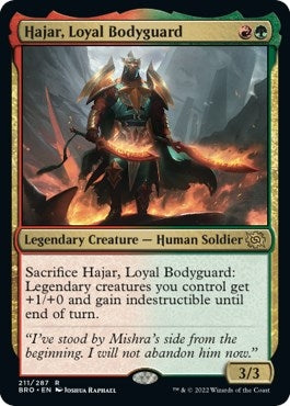 Hajar, Loyal Bodyguard (211) (The Brothers' War)