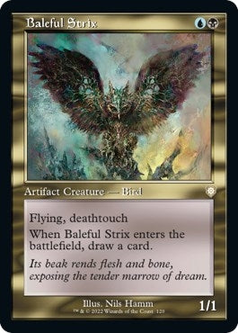 Baleful Strix (Retro Frame) (120) (Commander: The Brothers' War)
