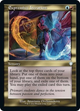 Expressive Iteration (Retro Frame) (125) (Commander: The Brothers' War)