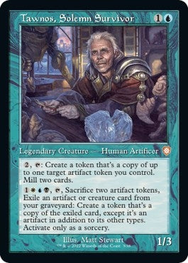 Tawnos, Solemn Survivor (Retro Frame) (3) (Commander: The Brothers' War)