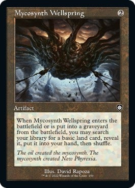 Mycosynth Wellspring (Retro Frame) (150) (Commander: The Brothers' War)