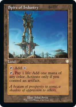 Spire of Industry (Retro Frame) (203) (Commander: The Brothers' War)