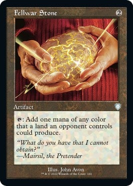 Fellwar Stone (Retro Frame) (141) (Commander: The Brothers' War)