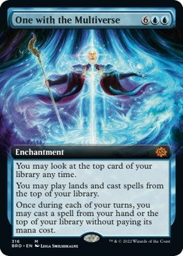 One with the Multiverse (Extended Art) (316) (The Brothers' War)