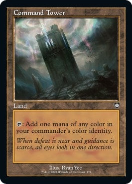 Command Tower (Retro Frame) (178) (Commander: The Brothers' War)