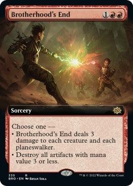 Brotherhood's End (Extended Art) (335) (The Brothers' War)