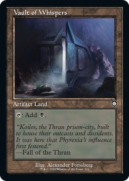 Vault of Whispers (Retro Frame) (211) (Commander: The Brothers' War)