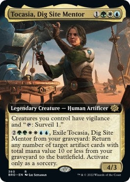 Image for Tocasia, Dig Site Mentor (Extended Art) (360) - Magic: The Gathering