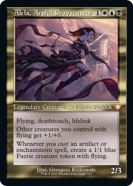 Alela, Artful Provocateur (Retro Frame) (119) (Commander: The Brothers' War)