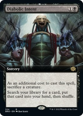Diabolic Intent (Extended Art) (324) (The Brothers' War)