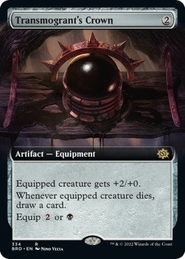 Image for Transmogrant's Crown (Extended Art) (334) - Magic: The Gathering