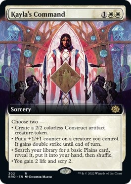 Kayla's Command (Extended Art) (302) (The Brothers' War)