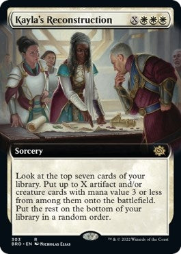 Kayla's Reconstruction (Extended Art) (303) (The Brothers' War)
