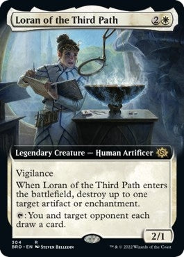 Loran of the Third Path (Extended Art) (304) (The Brothers' War)