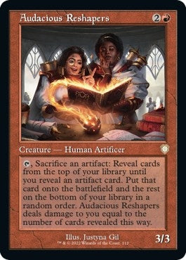 Audacious Reshapers (Retro Frame) (112) (Commander: The Brothers' War)