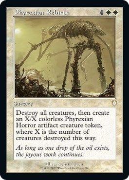 Phyrexian Rebirth (Retro Frame) (74) (Commander: The Brothers' War)
