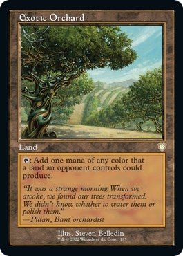 Exotic Orchard (Retro Frame) (185) (Commander: The Brothers' War)