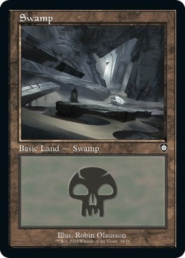 Swamp (34) (Retro Frame) (34) (Commander: The Brothers' War)