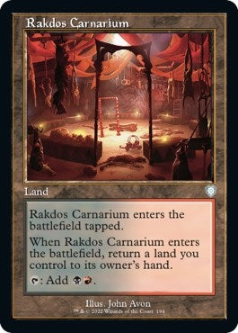 Rakdos Carnarium (Retro Frame) (194) (Commander: The Brothers' War)
