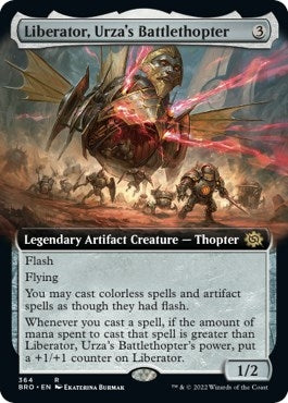 Liberator, Urza's Battlethopter (Extended Art) (364) (The Brothers' War)