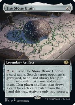 The Stone Brain (Extended Art) (367) (The Brothers' War)