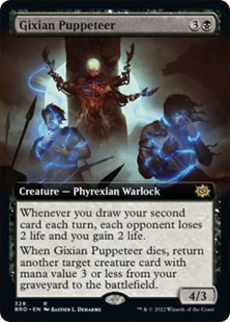 Gixian Puppeteer (Extended Art) (328) (The Brothers' War)