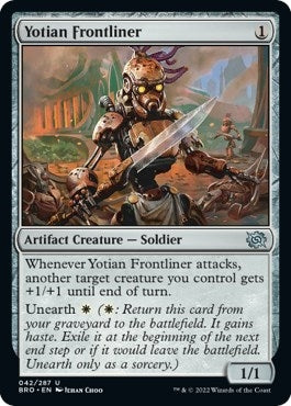 Image for Yotian Frontliner (42) - Magic: The Gathering