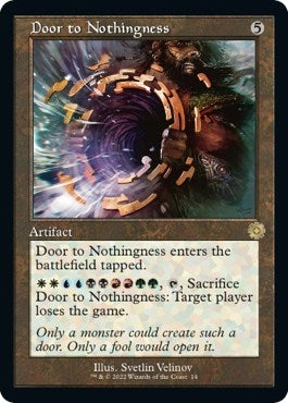 Door to Nothingness (14) (The Brothers' War: Retro Frame Artifacts)