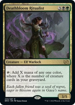 Deathbloom Ritualist (208) (The Brothers' War)