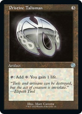 Pristine Talisman (43) (The Brothers' War: Retro Frame Artifacts)