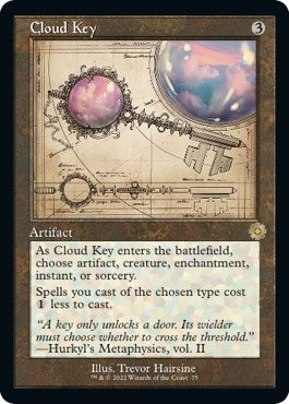 Cloud Key (Schematic) (75) (The Brothers' War: Retro Frame Artifacts)