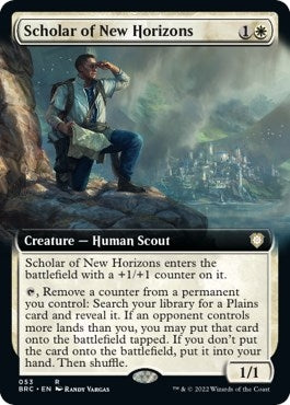 Scholar of New Horizons (Extended Art) (53) (Commander: The Brothers' War)