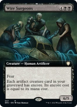 Wire Surgeons (Extended Art) (57) (Commander: The Brothers' War)