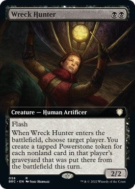 Wreck Hunter (Extended Art) (58) (Commander: The Brothers' War)