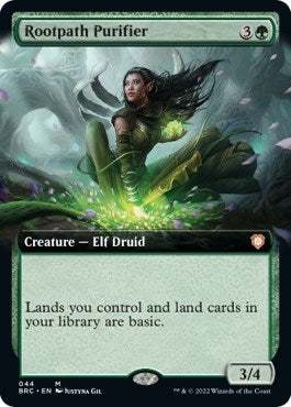 Rootpath Purifier (Extended Art) (44) (Commander: The Brothers' War)