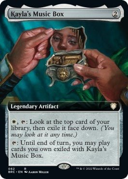 Kayla's Music Box (Extended Art) (62) (Commander: The Brothers' War)